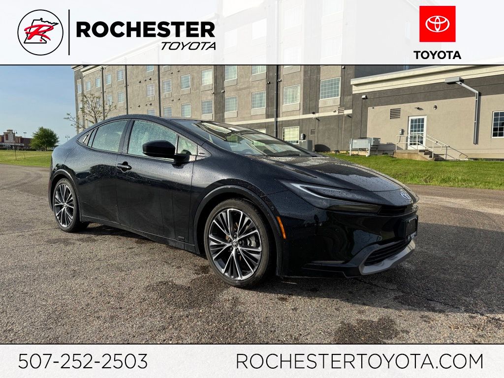 Midnight Black Metallic 2024 Toyota Prius Limited AWD Hatchback All-Wheel Drive Continuously Variable Transmission