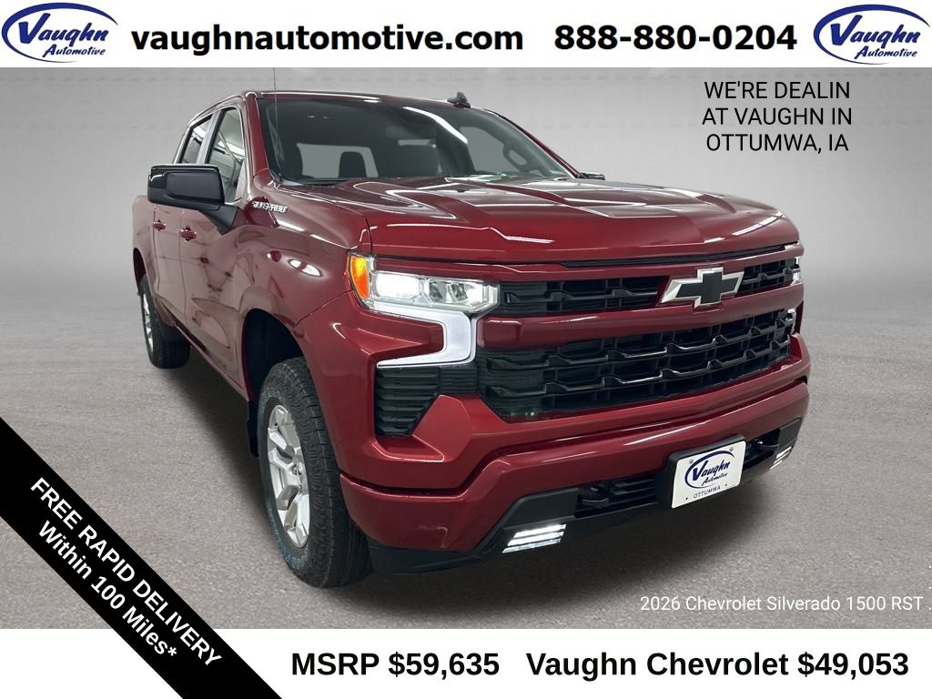 2026 Chevrolet Silverado 1500 RST Crew Cab 4WD