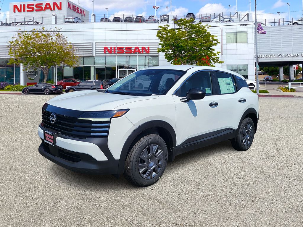 White (Fresh Powder) 2026 Nissan Kicks SUV / Crossover Front-Wheel Drive Continuously Variable Transmission