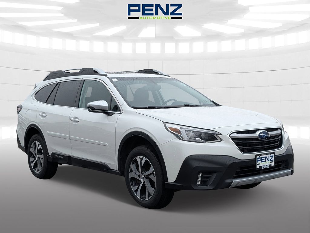 Crystal White Pearl 2022 Subaru Outback Touring Crossover AWD SUV / Crossover All-Wheel Drive Continuously Variable Transmission