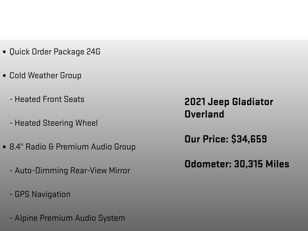 2021 Jeep Gladiator Overland Blue at Auto Express Mitsubishi