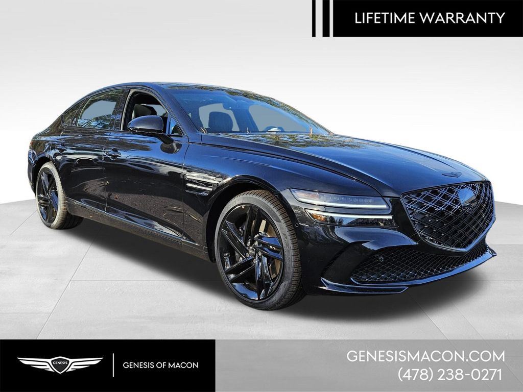 2026 Genesis G80 3.5T Prestige Black AWD