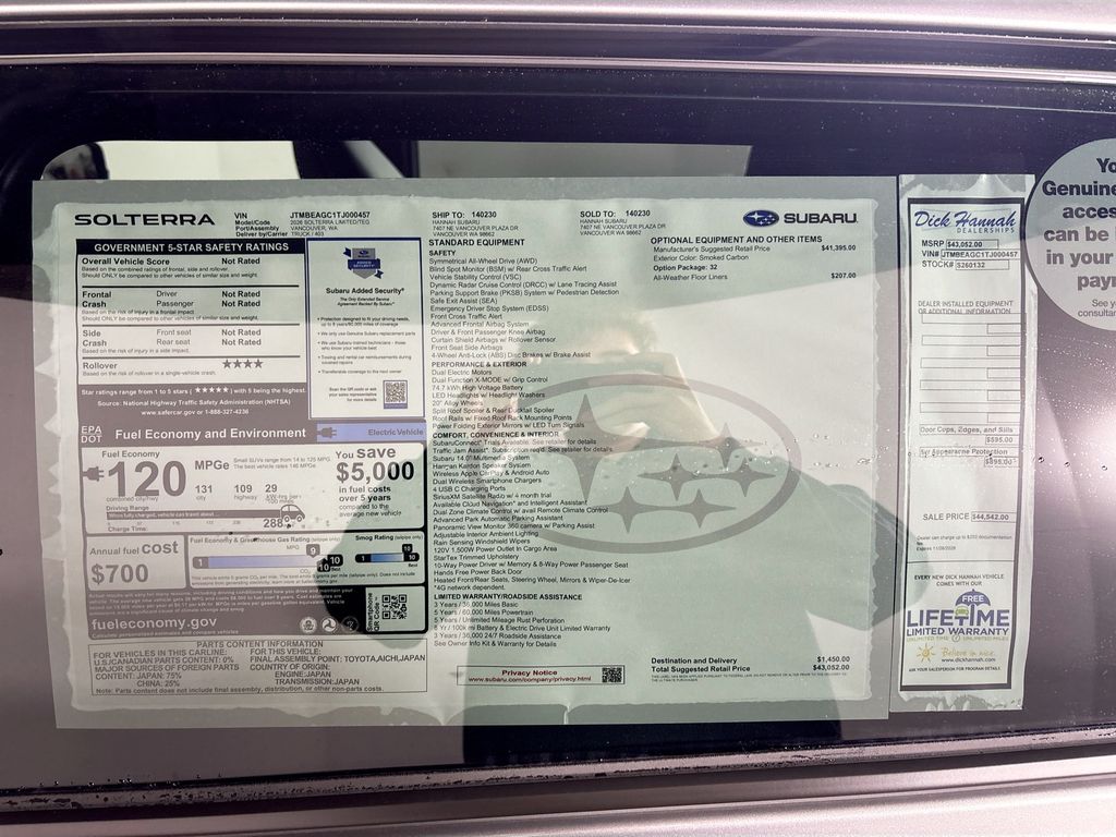 2026 Subaru Solterra Limited