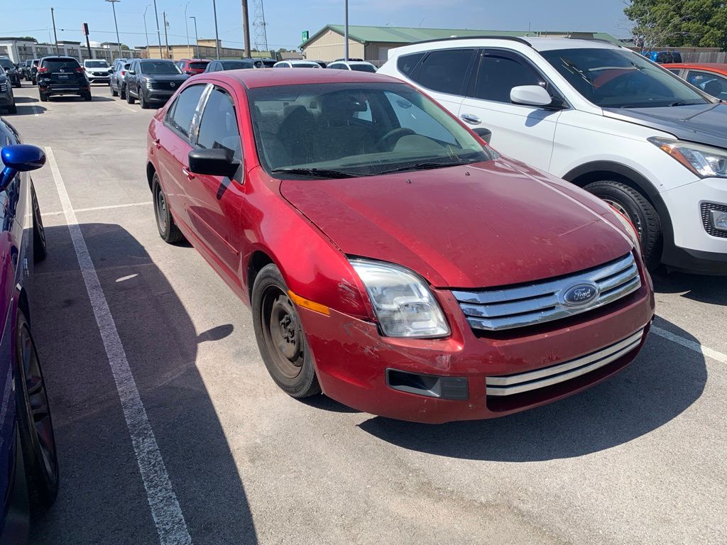 Oxford White Clearcoat 2007 Ford Fusion Sedan Front-Wheel Drive 5-Speed Automatic