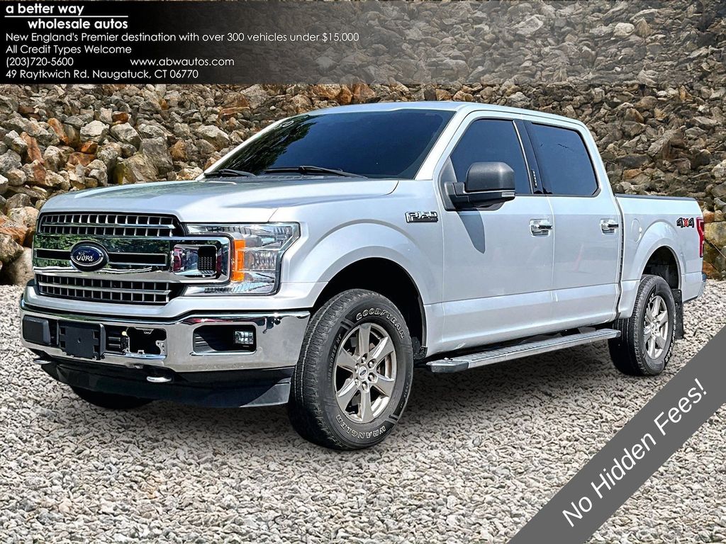 Ingot Silver 2018 Ford F-150 Pickup Truck Four-Wheel Drive Automatic