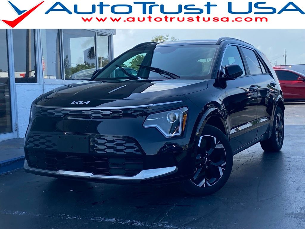 Aurora Black 2024 Kia Niro EV SUV / Crossover Front-Wheel Drive 1-Speed Automatic