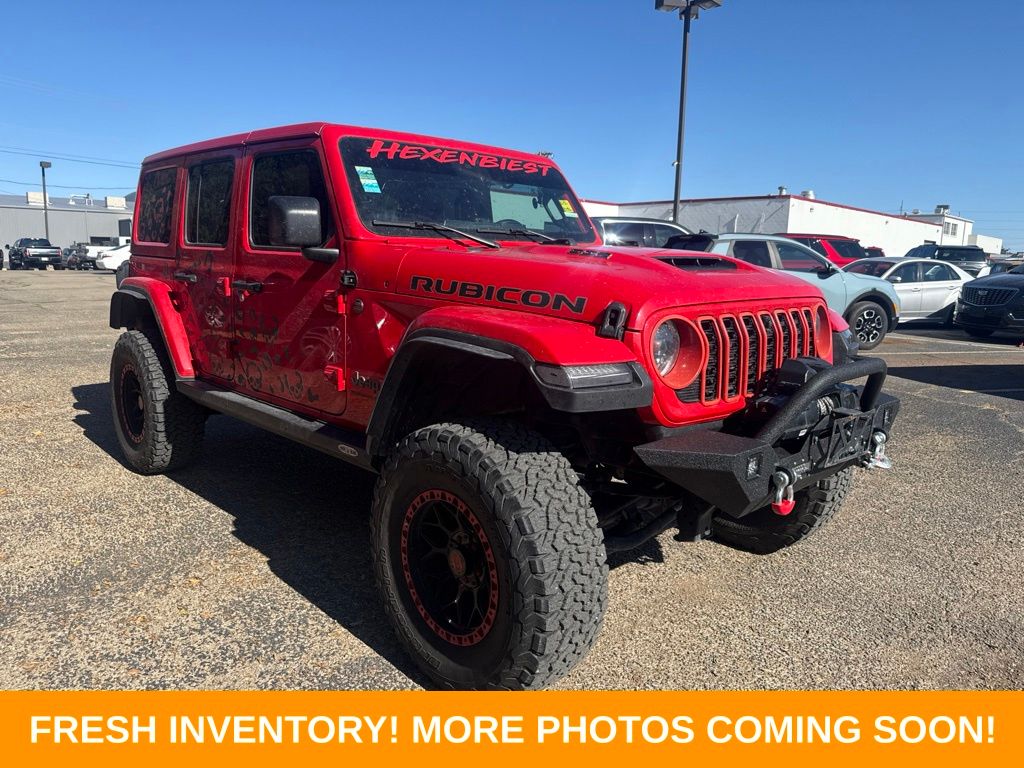 Firecracker Red Clearcoat 2024 Jeep Wrangler SUV / Crossover Four-Wheel Drive 8-Speed Automatic