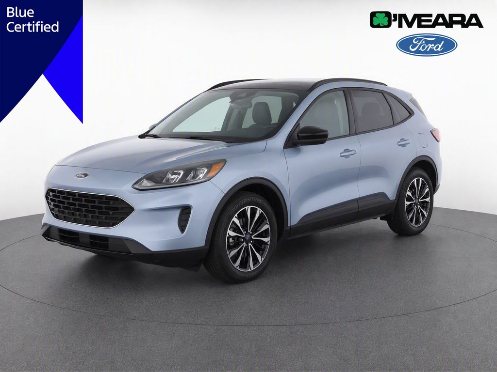 Blue Silver Metallic 2022 Ford Escape SUV / Crossover All-Wheel Drive 8-Speed Automatic