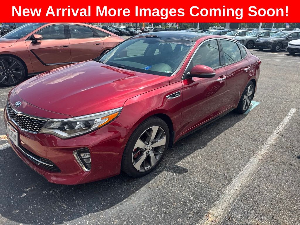 Remington Red Metallic 2018 Kia Optima Sedan Front-Wheel Drive 6-Speed Automatic