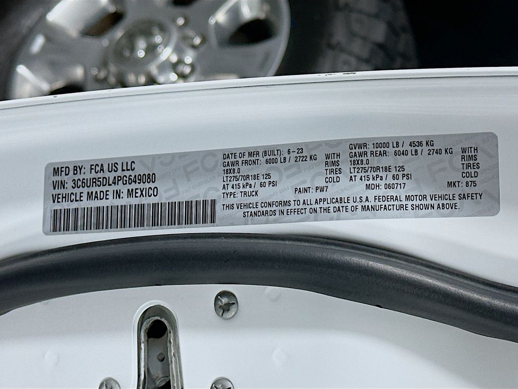 Used 2023 White Ram Big Horn image 36