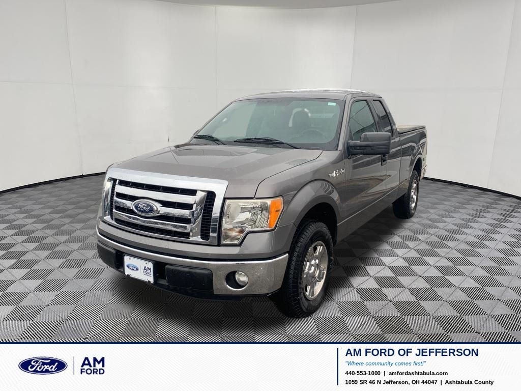 Sterling Gray Metallic 2011 Ford F-150 XLT SuperCab Pickup Truck 4X2 6-Speed Automatic