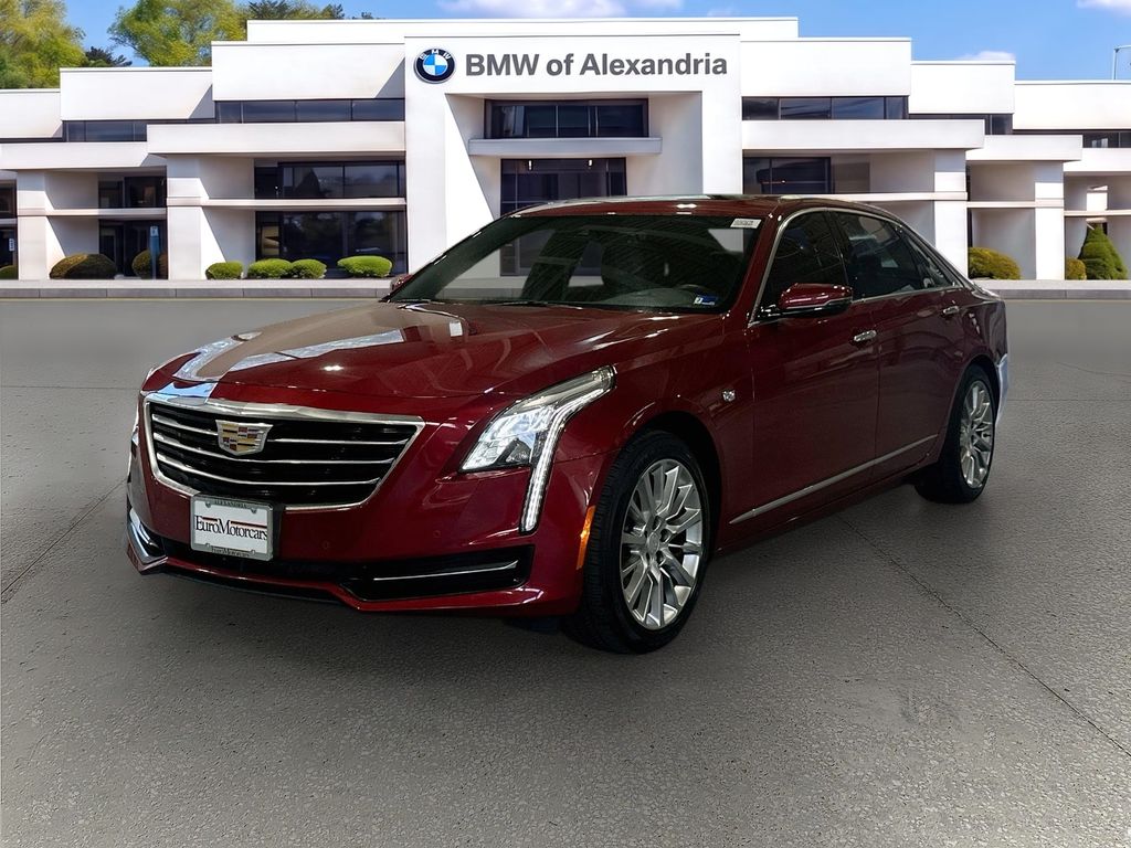 Red Horizon Tintcoat 2018 Cadillac CT6 Sedan All-Wheel Drive 8-Speed Automatic