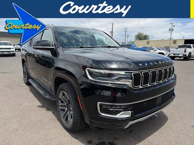 Diamond Black Crystal Pearlcoat 2024 Jeep Wagoneer L Series II RWD SUV / Crossover 4X2 8-Speed Automatic
