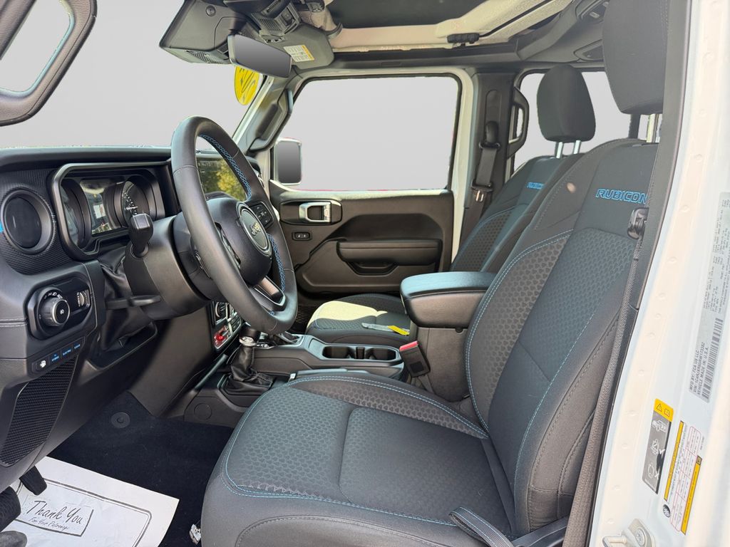 2024 Jeep Wrangler Rubicon 4xe White at Klick Lewis Buick Chevrolet