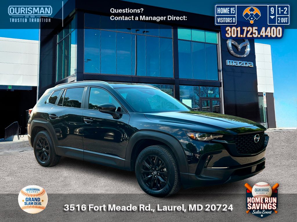 Jet Black 2025 Mazda CX-50 2.5 S Preferred AWD SUV / Crossover All-Wheel Drive 6-Speed Automatic