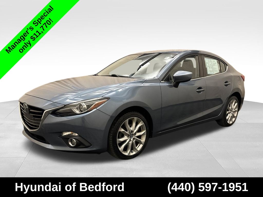 Blue Reflex Mica 2015 Mazda MAZDA3 Sedan Front-Wheel Drive 6-Speed Automatic