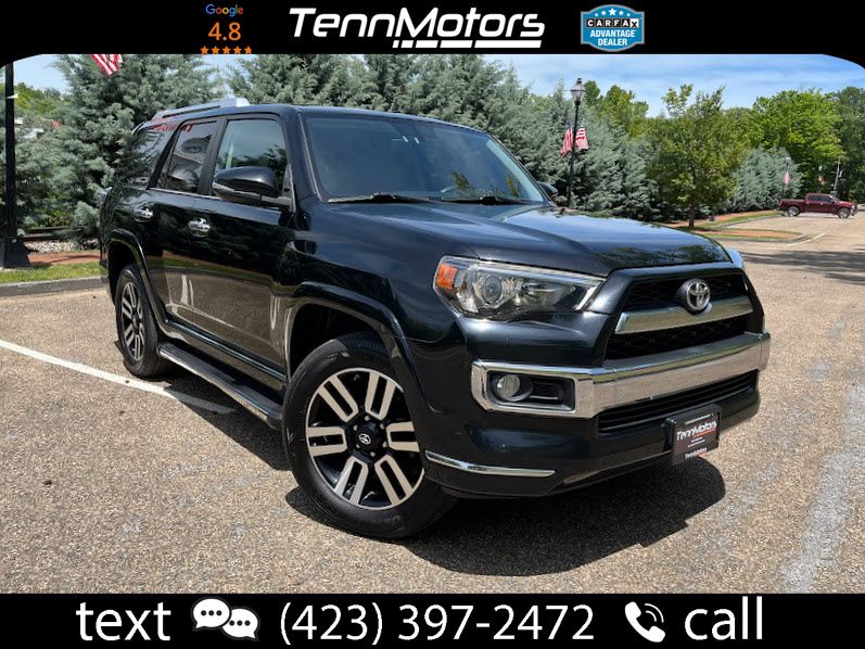 Midnight Black Metallic 2018 Toyota 4Runner Limited AWD SUV / Crossover All-Wheel Drive 5-Speed Automatic Overdrive