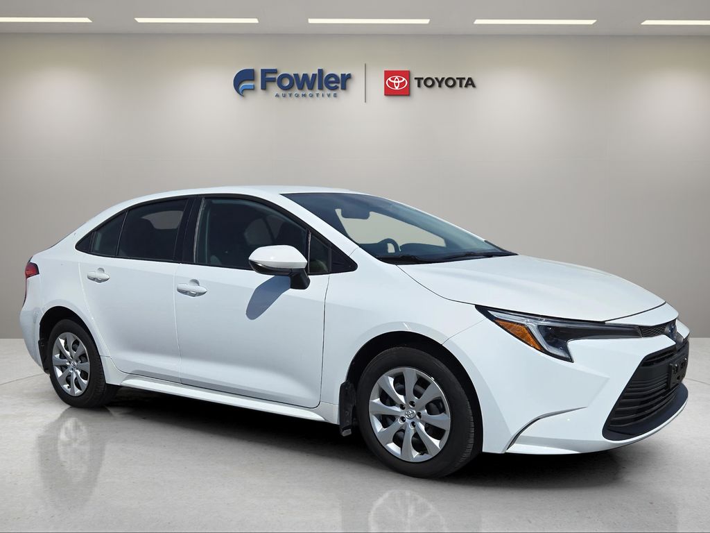 Ice Cap 2024 Toyota Corolla Hybrid LE FWD Sedan Front-Wheel Drive Continuously Variable Transmission
