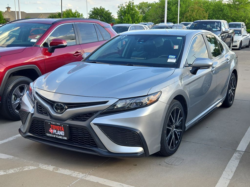 Celestial Silver Metallic 2023 Toyota Camry SE FWD Sedan Front-Wheel Drive 8-Speed Automatic