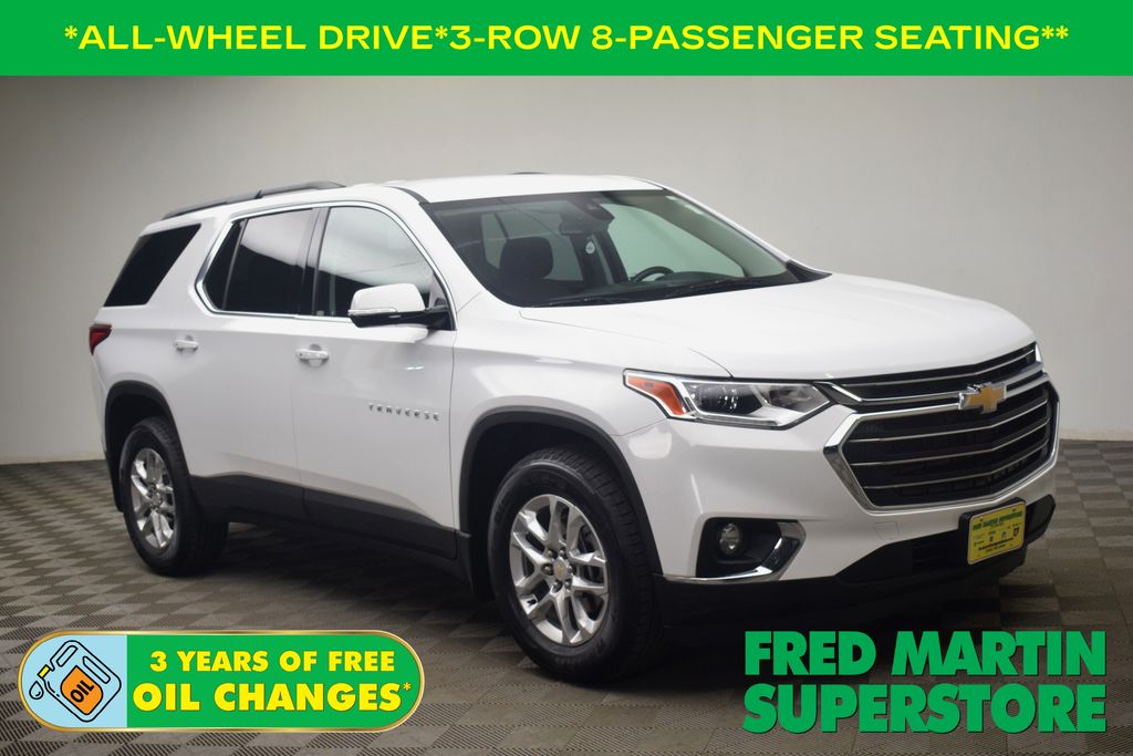 used 2020 Chevrolet Traverse car, priced at $19,800