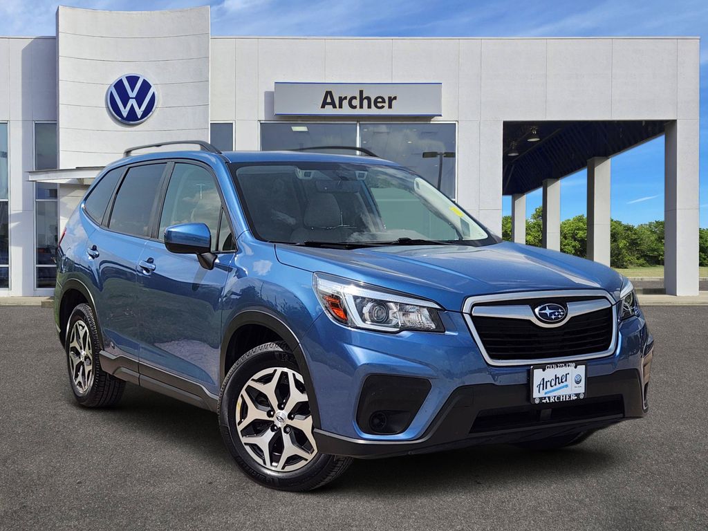Horizon Blue 2020 Subaru Forester SUV / Crossover All-Wheel Drive Continuously Variable Transmission
