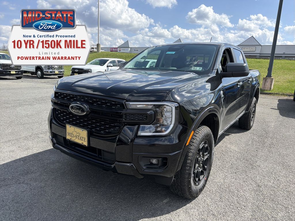 Shadow 2026 Ford Ranger XLT SuperCrew 4WD Pickup Truck Four-Wheel Drive Automatic