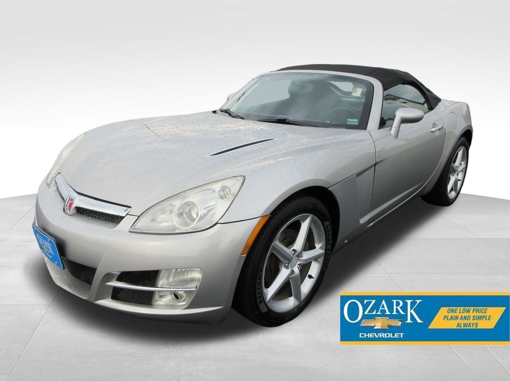 Silver Pearl 2007 Saturn Sky Convertible Rear-Wheel Drive 5-Speed Automatic