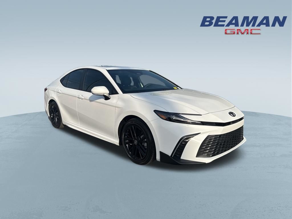 White 2026 Toyota Camry SE FWD Sedan Front-Wheel Drive Continuously Variable Transmission