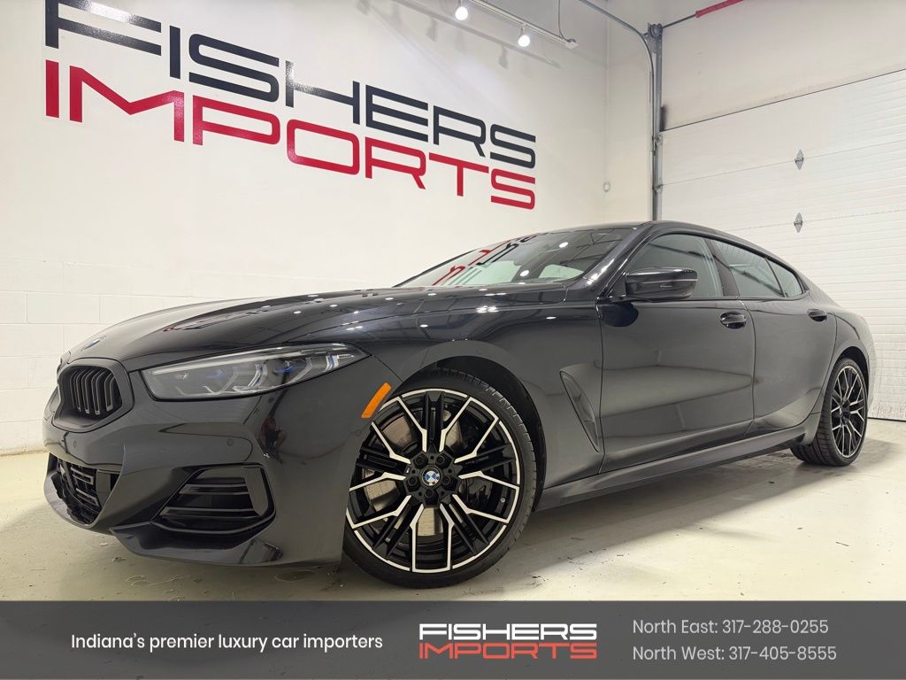 Black Sapphire Metallic 2023 BMW 8 Series Coupe All-Wheel Drive 8-Speed Automatic