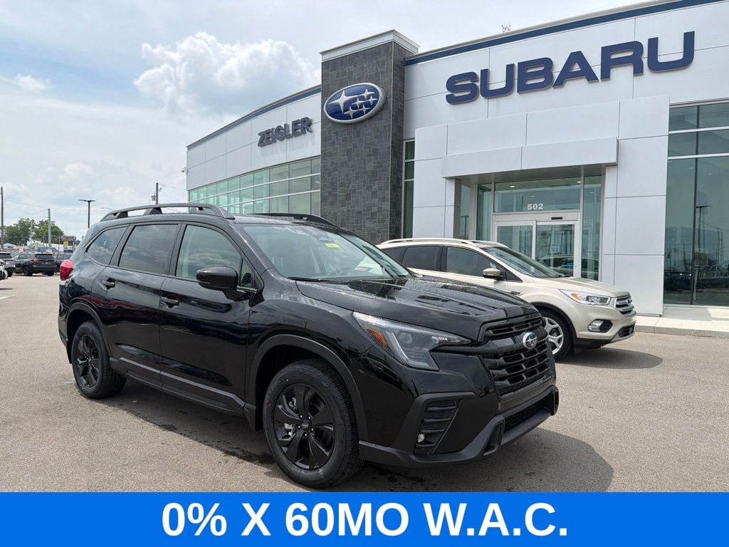 Crystal Black Silica 2026 Subaru Ascent SUV / Crossover All-Wheel Drive Continuously Variable Transmission