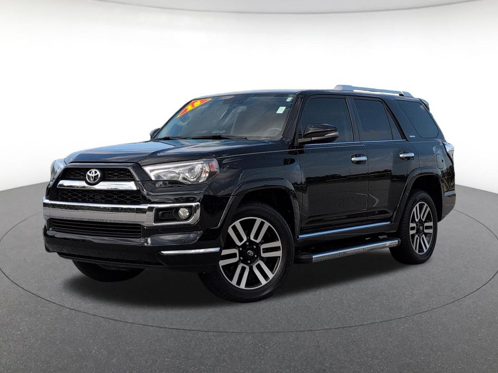 Midnight Black Metallic 2018 Toyota 4Runner SUV / Crossover All-Wheel Drive 5-Speed Automatic Overdrive