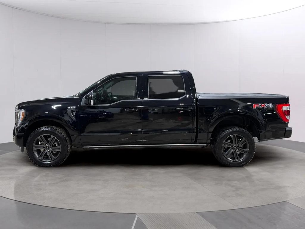 Used 2022 Agate Black Metallic Ford Lariat image 6