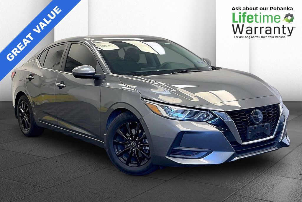 Gray (Gun Metallic) 2020 Nissan Sentra S FWD Sedan Front-Wheel Drive Continuously Variable Transmission