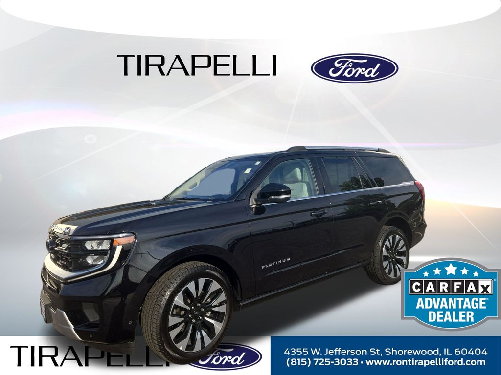 Black Metallic 2025 Ford Expedition SUV / Crossover Four-Wheel Drive Automatic