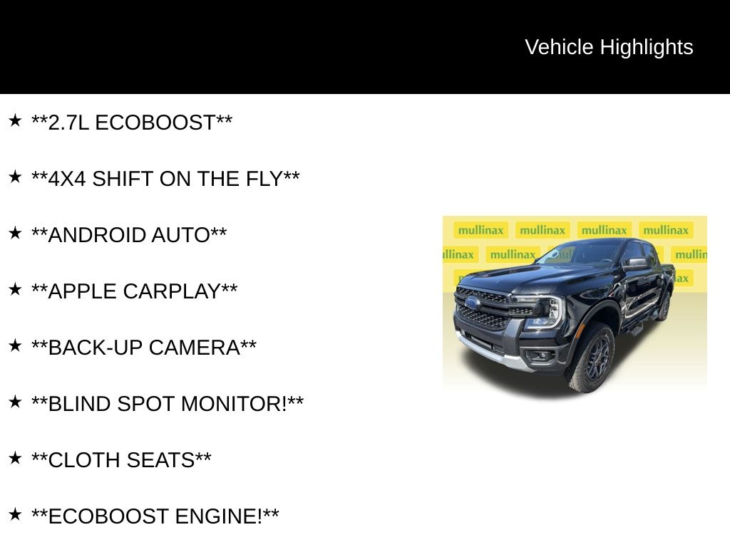 Used 2025 Black Ford XLT image 6
