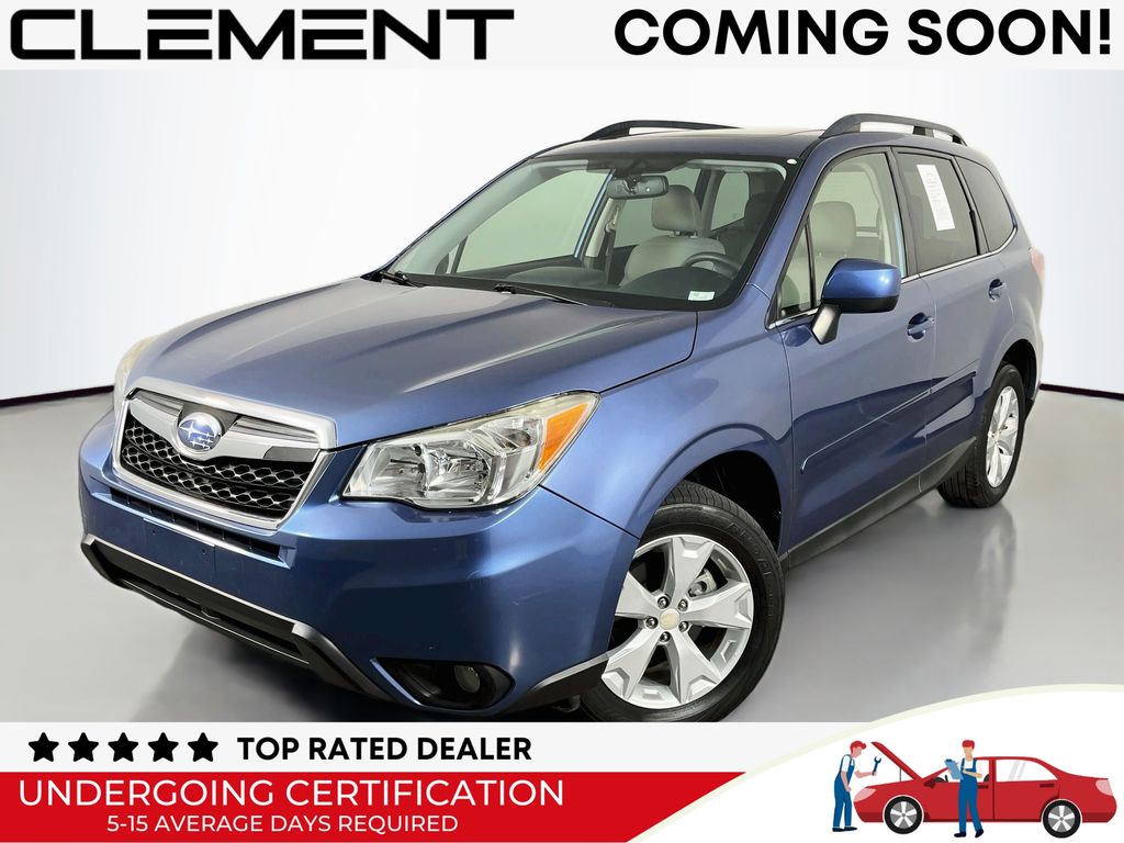 Quartz Blue Pearl 2016 Subaru Forester SUV / Crossover All-Wheel Drive Continuously Variable Transmission