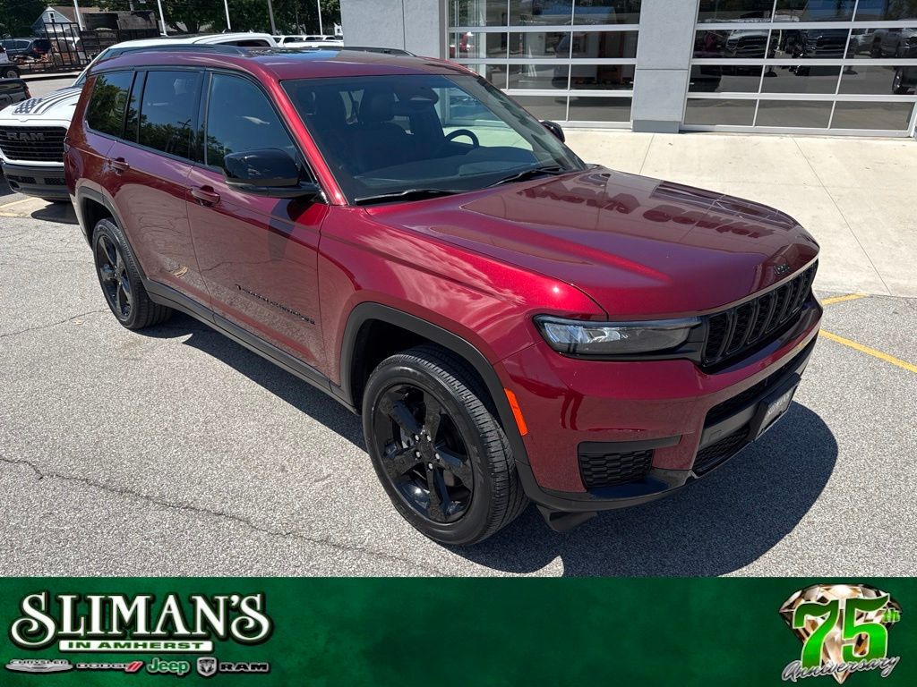 Velvet Red Pearlcoat 2023 Jeep Grand Cherokee L SUV / Crossover Four-Wheel Drive 8-Speed Automatic