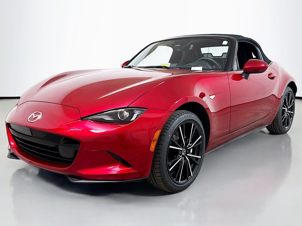 Soul Red Crystal Metallic 2026 Mazda MX-5 Miata Grand Touring RWD Convertible Rear-Wheel Drive 6-Speed Automatic