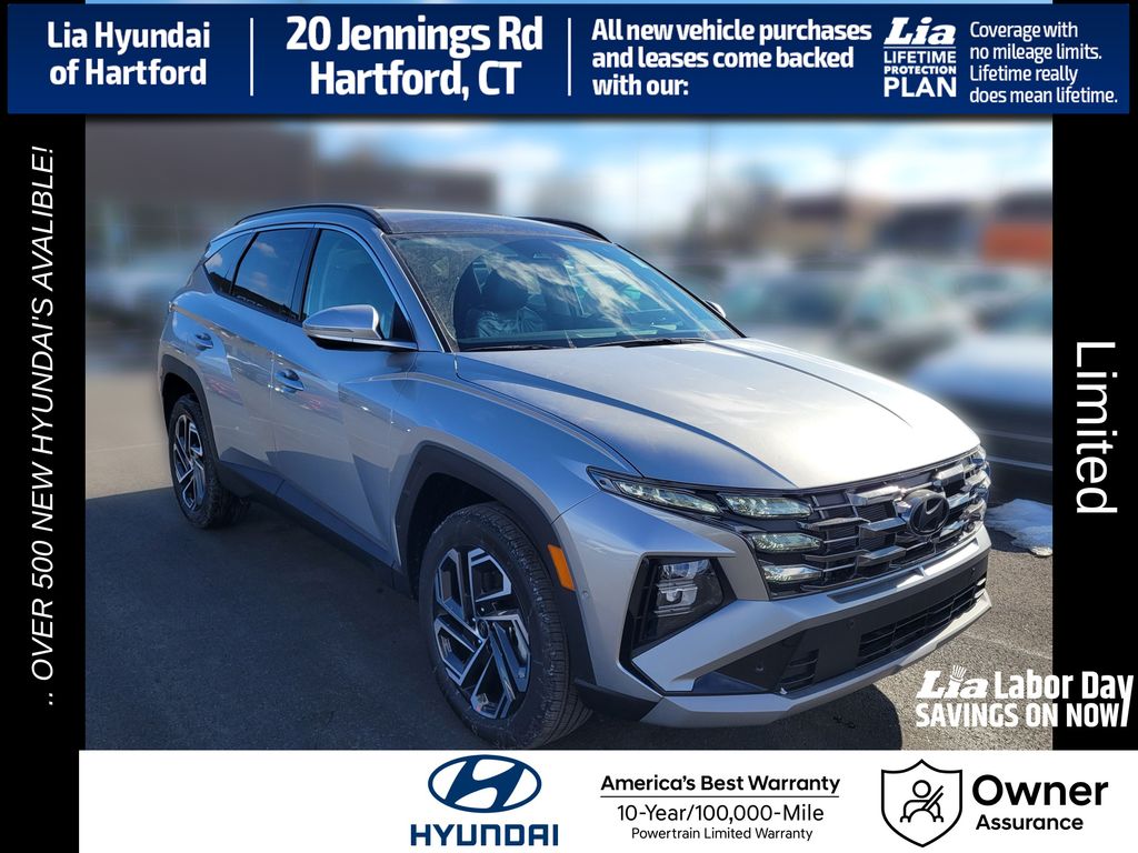 Shimmering Silver 2026 Hyundai Tucson SUV / Crossover All-Wheel Drive 8-Speed Automatic