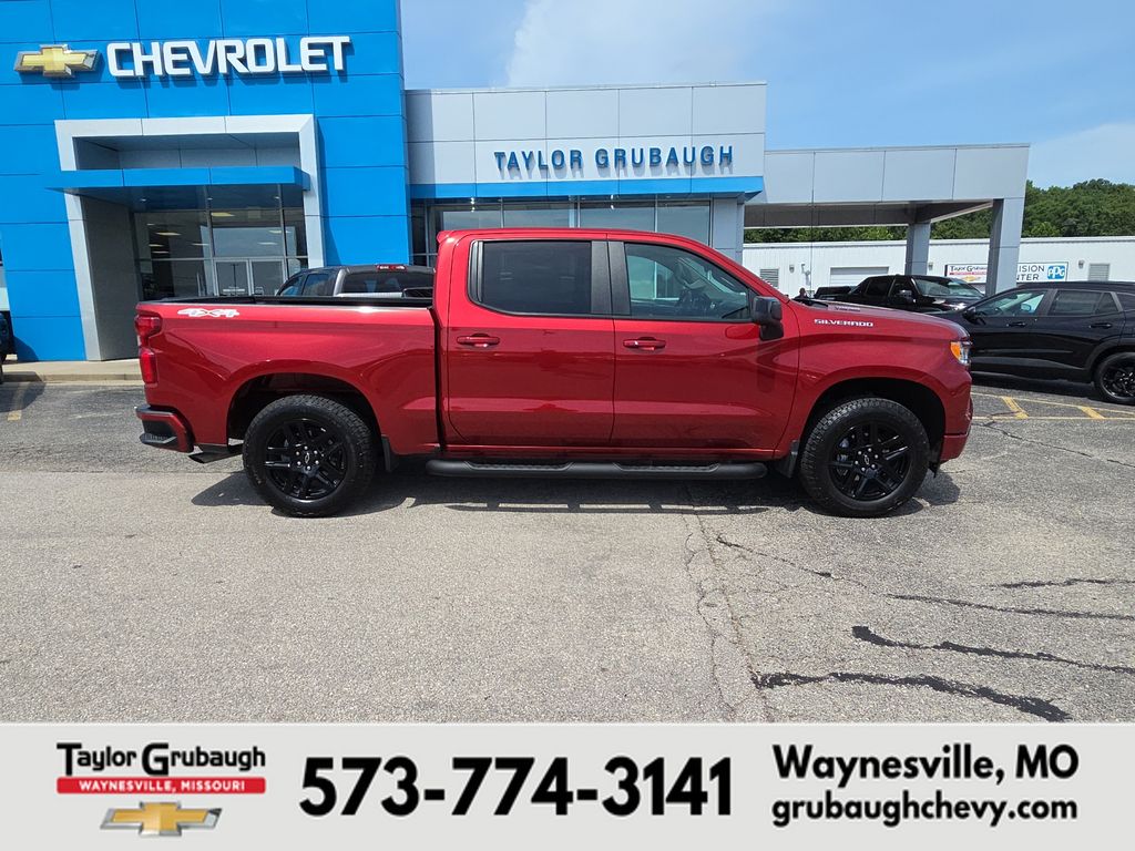 Radiant Red Tintcoat 2026 Chevrolet Silverado 1500 Pickup Truck Four-Wheel Drive 8-Speed Automatic