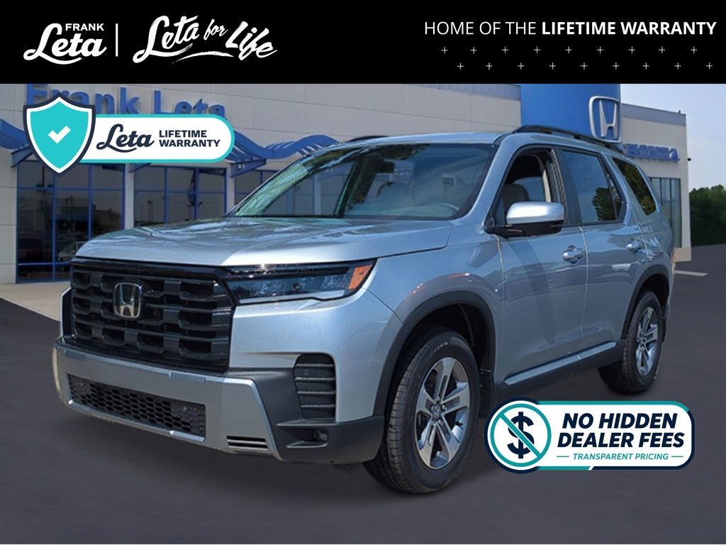 Silver Metallic 2026 Honda Pilot SUV / Crossover All-Wheel Drive Automatic