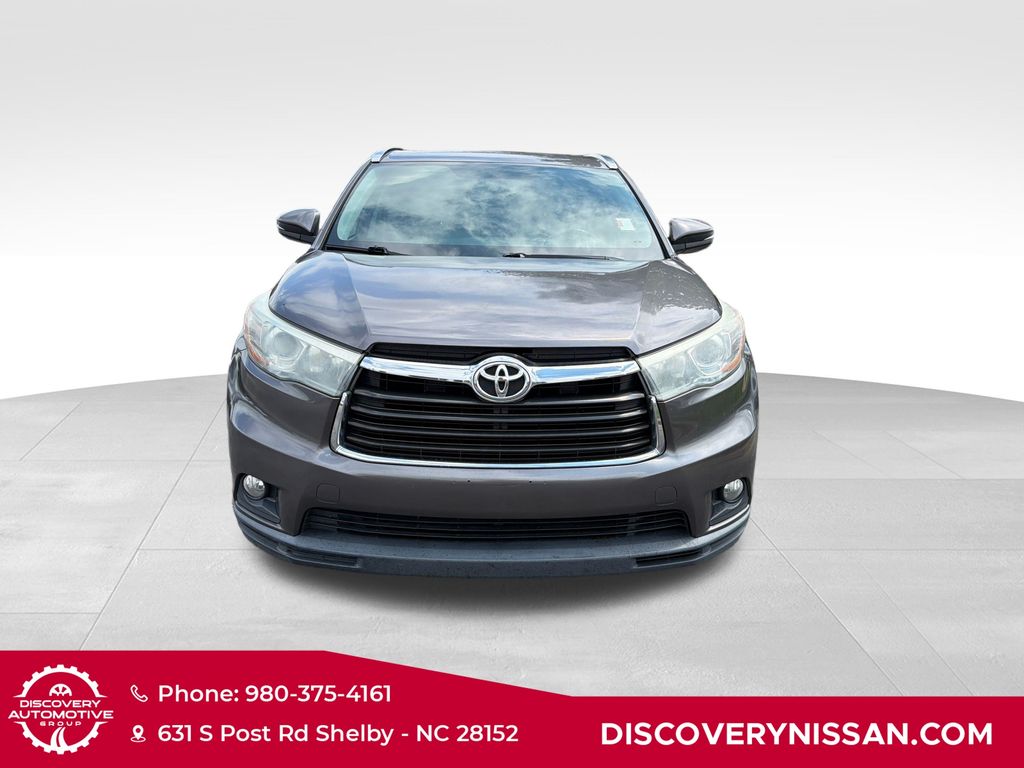 Used 2015 Toyota Highlander XLE with VIN 5TDJKRFH7FS134588 for sale in Shelby, NC