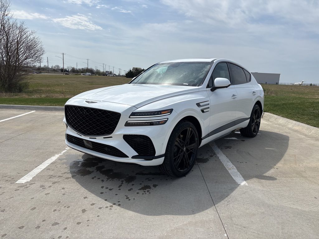 Uyuni White 2026 Genesis GV80 Coupe 3.5T E-SC Prestige Black AWD Coupe All-Wheel Drive 8-Speed Automatic