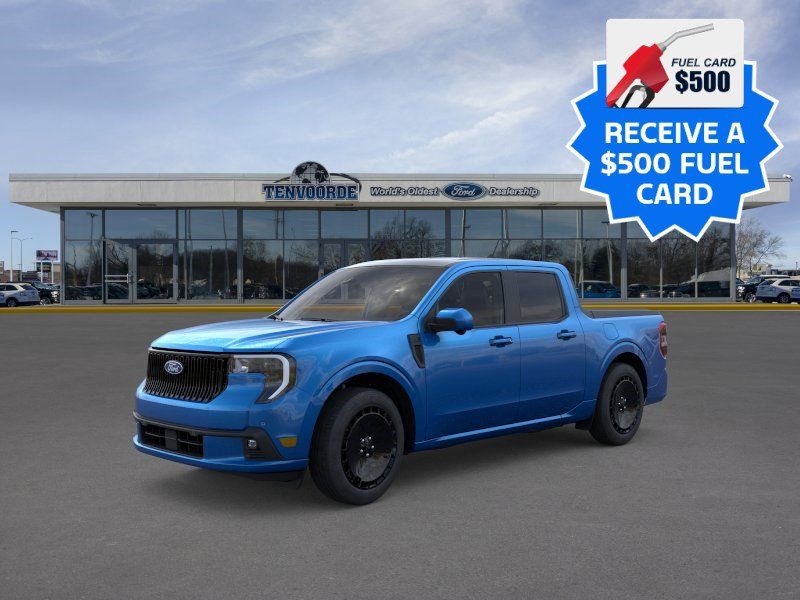 Velocity Blue 2026 Ford Maverick Lobo SuperCrew AWD Pickup Truck All-Wheel Drive 7-Speed Automatic