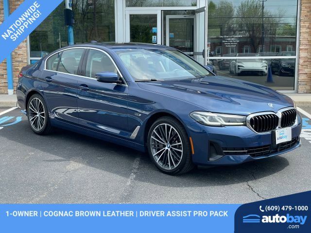 Phytonic Blue Metallic 2022 BMW 5 Series 530e xDrive Hybrid Plug-in AWD Sedan All-Wheel Drive 8-Speed Automatic
