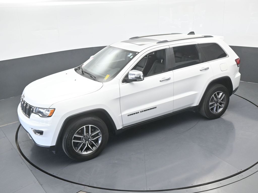 Used 2021 Bright White Clearcoat Jeep Limited image 48
