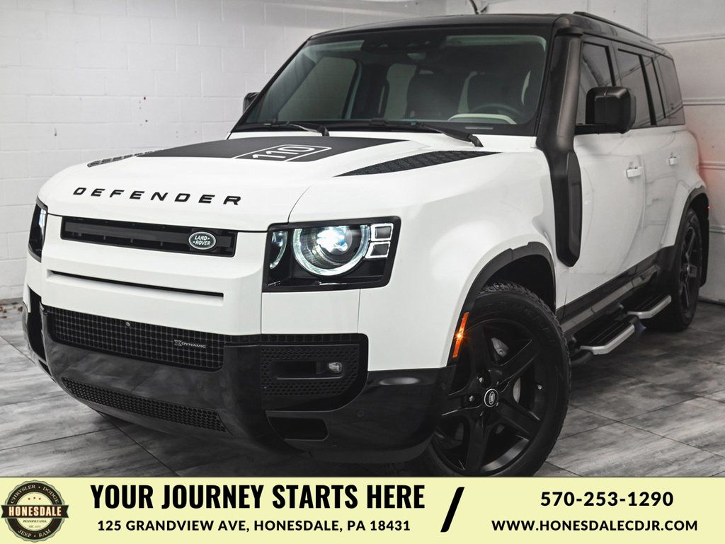 Fuji White 2023 Land Rover Defender 110 X-Dynamic SE AWD SUV / Crossover All-Wheel Drive 8-Speed Automatic