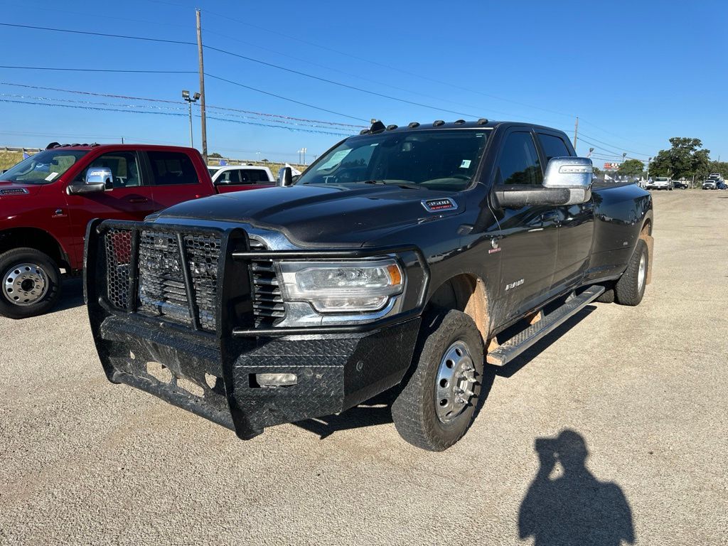 Gray (Granite Crystal Metallic Clearcoat) 2024 RAM 3500 Pickup Truck Four-Wheel Drive 6-Speed Automatic