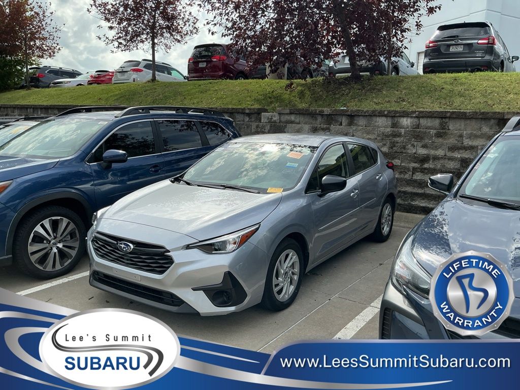 Ice Silver Metallic 2025 Subaru Impreza Wagon All-Wheel Drive Continuously Variable Transmission