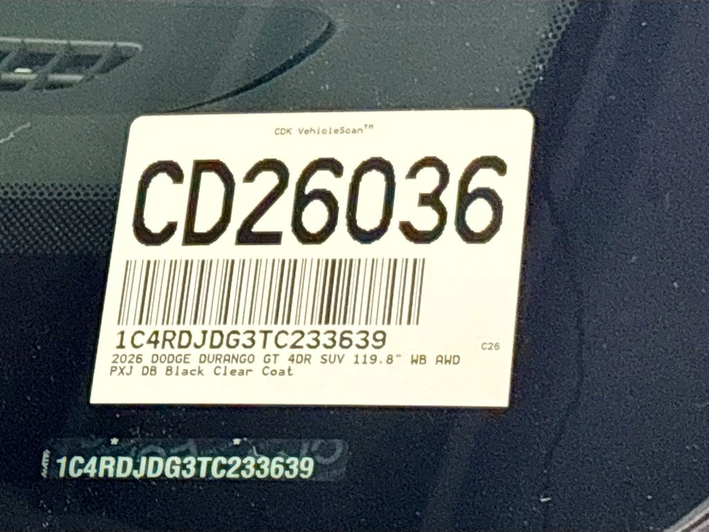 2026 Dodge Durango GT